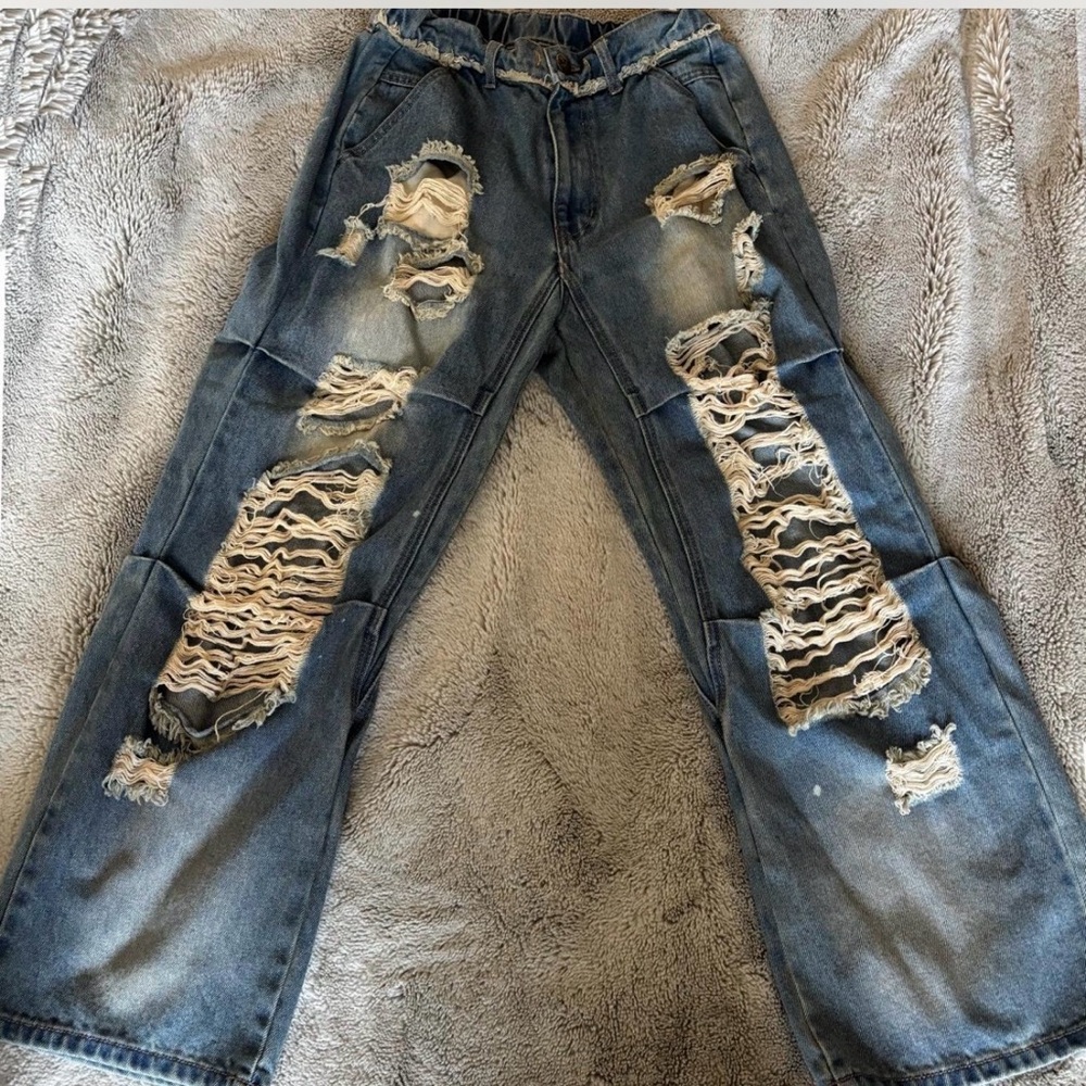 Distressed Jeans
